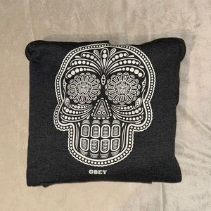 OBEY skull hoodie